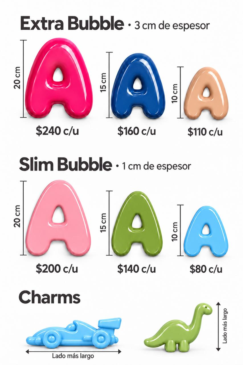 Comparativa Slim Bubble y Extra Bubble